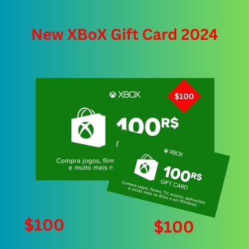 New Xbox Gift Card- 2024