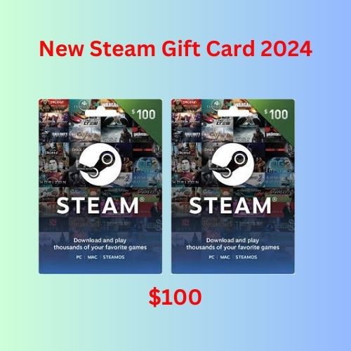 New Steam gift card -2024